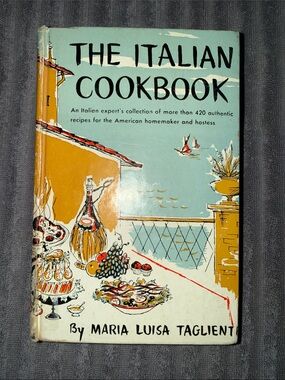 The Italian Cookbook by Maria Luisa Taglienti - Hardcover 1955
